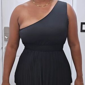 One Shoulder Dress - small